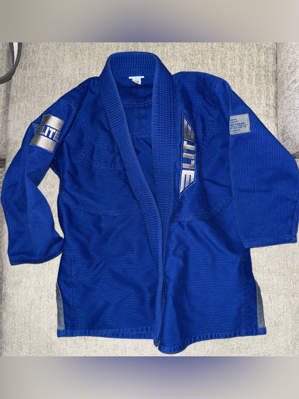 Kids Blue Jiu-Jitsu Gi Jacket, pants and belt - Youth